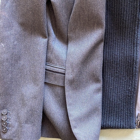 Grey Guess Blazer Hoodie - Picture 4 of 5